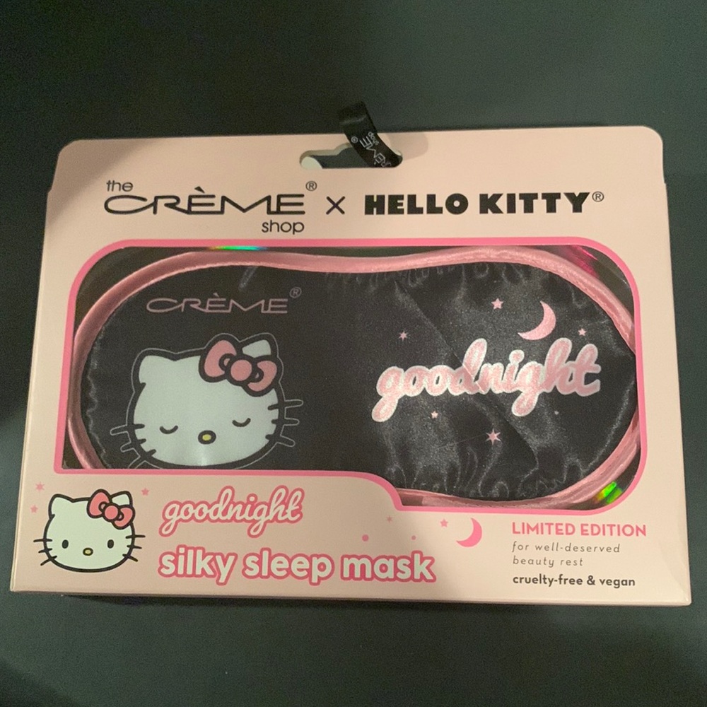 The creme shop x hello Kitty: silky sleep mask